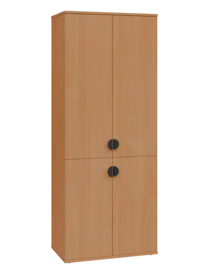 TN 5 - 74D kancelářská skříň, 4-dveřová, 1822x720x400, buk royal